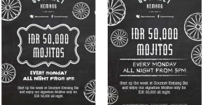 "Gourmet World Mojitos Promo Poster 2013"