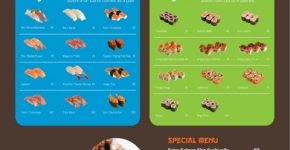 "Gourmet World Sushi Promo Poster 2013"