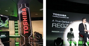 Toshiba Regza ZL800 Launch