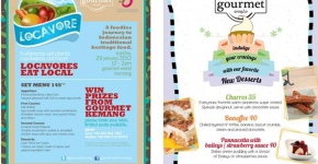 2012 Gourmet World Promo Collateral